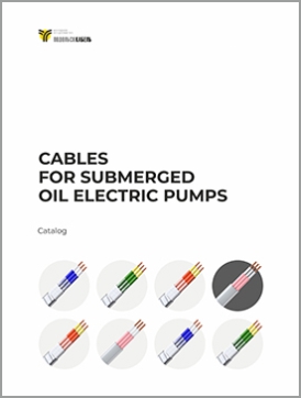 Cables for submerged oil electric pumps